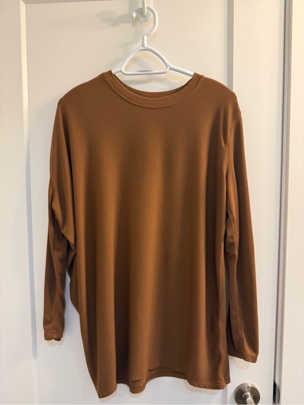 Kit and Ace Wave Asymmetrical long sleeve tee